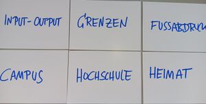 Ergenisse Metaphern Barcamp Tagung