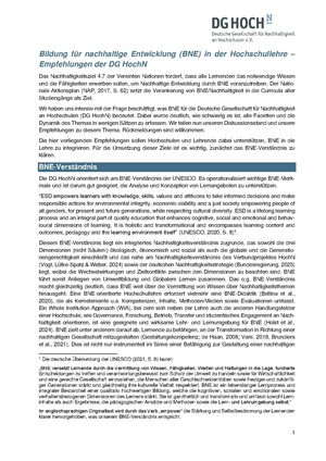 BNE-Empfehlungen der DG HochN (PDF)