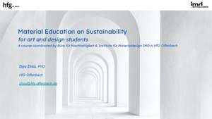 Material Education on Sustainability for Art and Design Students (PDF)