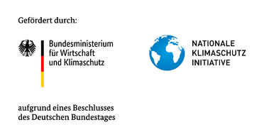 Gefördert durch das "Bundesministerium für Wirtschaft und Klimaschutz" und der "Nationalen Klimaschutz Initiative" aufgrund eines Beschlusses des Deutschen Bundestages.